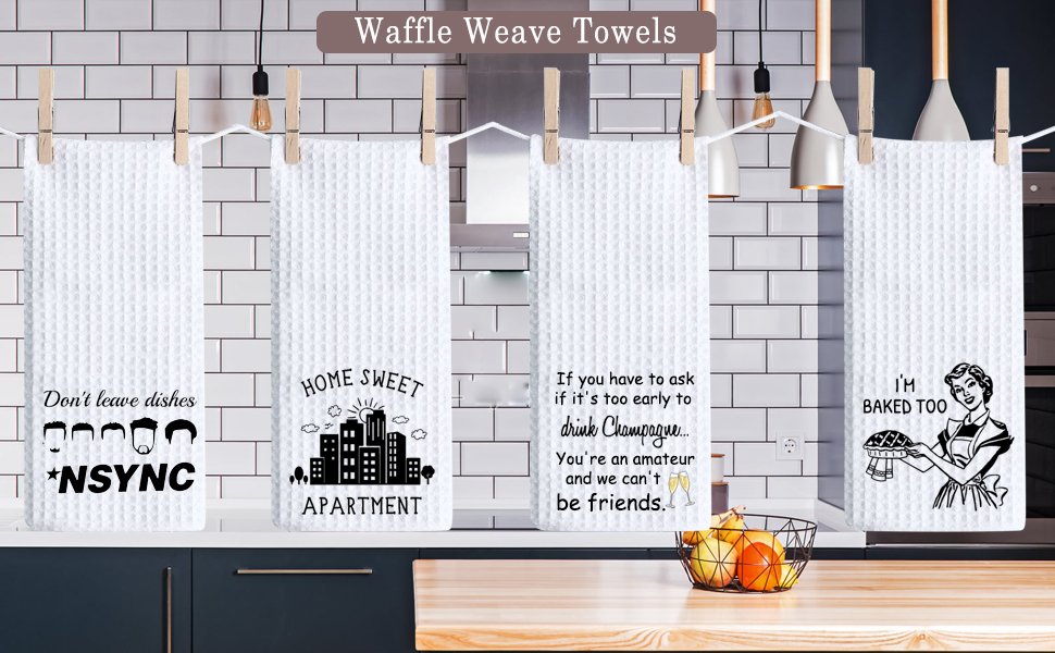 Waffle Weave Towels