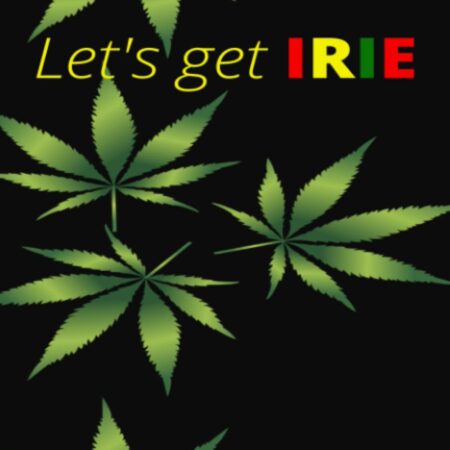 Marijuana: Let's get Irie Journal Note Book 100 Ruled Pages